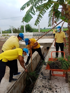 ไฟล์แนบ กปภ.สาขาพนมทวน ร่วมกิจกรรมจิตอาสาปรับปรุงภูมิทัศน์และทำความสะอาด ณ วัดพังตรุ