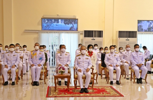 ไฟล์แนบ การประปาส่วนภูมิภาคสาขาชุมพร ร่วมกิจกรรมวางพานพุ่มถวายราชสักการะเนื่องในวันจักรี เพื่อระลึกถึงพระมหากรุณาธิคุณพระบาทสมเด็จพระพุทธยอดฟ้าจุฬาโลกมหาราช และมหาจักรีบรมราชวงศ์
