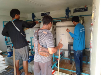 ไฟล์แนบ การประปาส่วนภูมิภาคสาขาตราด ดำเนินการล้างถังตกตะกอน ,โรงจ่ายสารเคมีและทำความสะอาดรอบบริเวณอาคาร ณ.สถานีผลิตน้ำบ่อไร่
