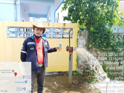 ไฟล์แนบ กปภ.สาขาภูเก็ต ลงพื้นที่หมู่บ้านโฮปแลนด์ ต.กะทู้ อ.กะทู้ จ.ภูเก็ต ดำเนินการเปิดล้างตะกอนระบายในเส้นท่อจ่ายน้ำ (Blow off) ผ่านหัวดับเพลิง 