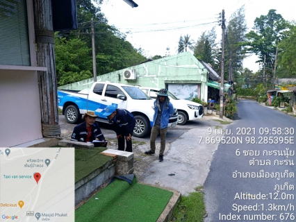 ไฟล์แนบ กปภ.สาขาภูเก็ต ลงพื้นที่บริเวณโรงแรมเมอร์ลิเดี้ยนป่าตอง 