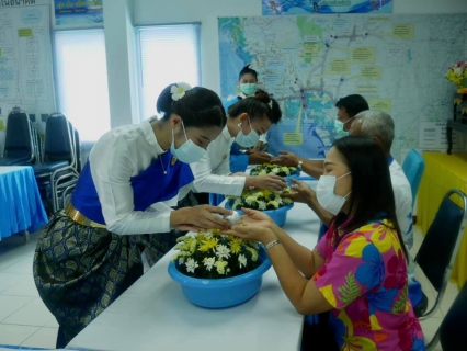 ไฟล์แนบ การประปาส่วนภูมิภาคสาขากระบี่ จัดกิจกรรมโครงการสืบสานวัฒนธรรมไทย ประเพณีสงกรานต์ สรงน้ำพระ รดน้ำผู้ใหญ่ อนุรักษ์ ฟื้นฟู มรดกภูมิปัญญาทางวัฒนธรรมอันล้ำค่าของไทย