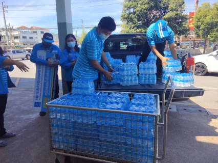 ไฟล์แนบ กปภ.สาขากาญจนบุรี มอบน้ำดื่มตราสัญลักษณ์ กปภ. มอบให้แก่โรงพยาบาลพหลพลพยุหเสนา