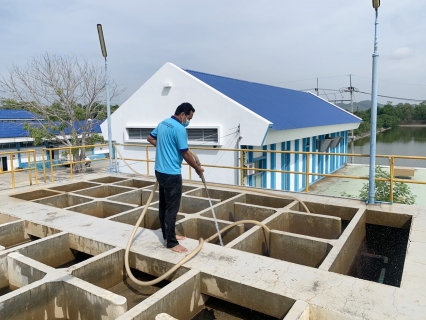 ไฟล์แนบ กปภ.สาขาพนมทวน ดำเนินการตามแผนงานโครงการจัดการน้ำสะอาด ประจำเดือน เมษายน 2564
