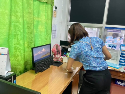 ไฟล์แนบ การประปาส่วนภูมิภาคสาขากระบี่ จัดกิจกรรม Big Cleaning Day คุมเข้มมาตรการป้องกันสร้างความปลอดภัยผู้ใช้น้ำและเจ้าหน้าที่ผู้ปฏิบัติงาน เพื่อความสะดวกและสบายใจของผู้มาใช้บริการยัง กปภ.สาขา ในช่วงของการแพร่ระบาดเชื้อโคโรน่าไวรัส (Covic-19) 