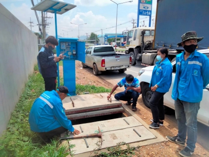 ไฟล์แนบ กปภ.สาขากาญจนบุรีทดสอบระบบการจ่ายน้ำจากสถานีจ่ายน้ำท่าล้อ