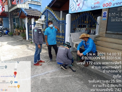 ไฟล์แนบ กปภ.สาขาภูเก็ต ดำเนินการตรวจวัดแรงดันน้ำ โดยลงพื้นที่ บริเวณถนนเทพกระษัตรี ตำบลเทพกระษัตรี อำเภอถลาง จังหวัดภูเก็ต