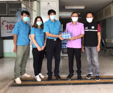 ไฟล์แนบ กปภ.สาขาศรีเชียงใหม่ มอบน้ำดื่มตราสัญลักษณ์ กปภ. สนับสนุนงานด้านการป้องกันการแพร่ระบาดจากไวรัสโคโรนา2019 (COVID - 19)