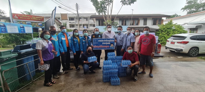 ไฟล์แนบ การประปาส่วนภูมิภาคสาขาทุ่งสง ปันน้ำใจมอบน้ำดื่มบรรจุขวด