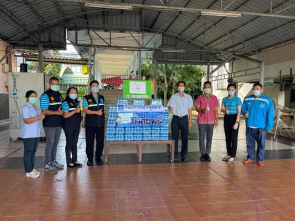 ไฟล์แนบ การประปาส่วนภูมิภาคสาขาตะกั่วป่า มอบน้ำดื่มบรรจุขวดตราสัญลักษณ์ กปภ. ร่วมใจต้านภัย COVID-19