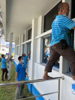 ไฟล์แนบ กปภ.สาขาสามพรานจัดกิจกรรม Big Cleaning Day