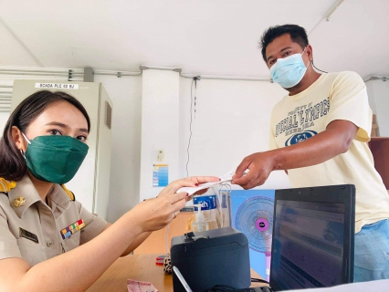 ไฟล์แนบ กปภ.สาขาภูเก็ต ลงพื้นที่รับชำระค่าน้ำนอกสถานที่ ณ สถานีผลิตน้ำบ้านบางโจ ต.ศรีสุนทร อ.ถลาง จ.ภูเก็ต