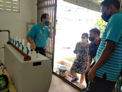 ไฟล์แนบ การประปาส่วนภูมิภาคสาขาทุ่งสง เข้าตรวจสอบคุณภาพน้ำและให้คำแนะนำการเดินระบบและบำรุงรักษาระบบประปาผิวดิน 