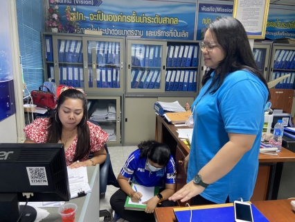 ไฟล์แนบ กปภ.สาขาด่านช้างดำเนินกิจกรรม On the Job training ให้กับพนักงาน