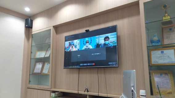 ไฟล์แนบ การประปาส่วนภูมิภาคสาขาชุมพร เข้าร่วมประชุมทางไกลร่วมกับหน่วยตรวจสอบ  ด้านการควบคุมงานสารสนเทศ ณ กปภ.สาขาชุมพร