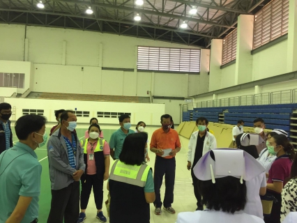 ไฟล์แนบ กปภ.สาขามหาสารคาม ตรวจสอบระบบน้ำประปา ร่วมกับสำนักงานสาธารณสุขจังหวัดมหาสารคาม ,โรงพยาบาลโกสุมพิสัย และมหาวิทยาลัยการกีฬาแห่งชาติ วิทยาเขตมหาสารคาม เพื่อเตรียมความพร้อมในการเปิดโรงพยาบาลสนาม แห่งที่ 3 จังหวัดมหาสารคาม