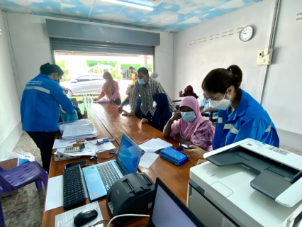 ไฟล์แนบ การประปาส่วนภูมิภาคสาขากระบี่  ออกหน่วยบริการรับคำร้องขอติดตั้งมิเตอร์ประปาและรับชำระค่าติดตั้งมิเตอร์ประปาใหม่ ให้แก่ลูกค้าในพื้นที่ ม.3 ต.ตลิ่งชัน อ.เหนือคลอง จ.กระบี่