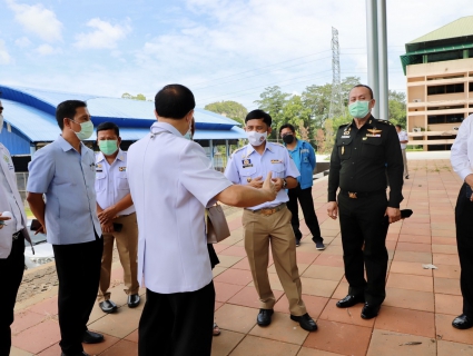 ไฟล์แนบ การประปาส่วนภูมิภาคสาขากระบี่ ร่วมลงพื้นที่ตรวจสอบสถานที่ ระบบประปาเพื่อเตรียมความพร้อมสำหรับการเปิดโรงพยาบาลสนามแหงที่ 4 รองรับผู้ป่วยโควิด- 19 ในพื้นที่จังหวัดกระบี่