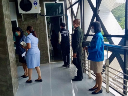 ไฟล์แนบ การประปาส่วนภูมิภาคสาขากระบี่ ร่วมลงพื้นที่ตรวจสอบสถานที่ ระบบประปาเพื่อเตรียมความพร้อมสำหรับการเปิดโรงพยาบาลสนามแหงที่ 4 รองรับผู้ป่วยโควิด- 19 ในพื้นที่จังหวัดกระบี่