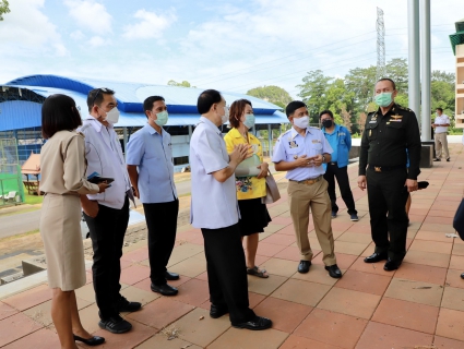 ไฟล์แนบ การประปาส่วนภูมิภาคสาขากระบี่ ร่วมลงพื้นที่ตรวจสอบสถานที่ ระบบประปาเพื่อเตรียมความพร้อมสำหรับการเปิดโรงพยาบาลสนามแหงที่ 4 รองรับผู้ป่วยโควิด- 19 ในพื้นที่จังหวัดกระบี่
