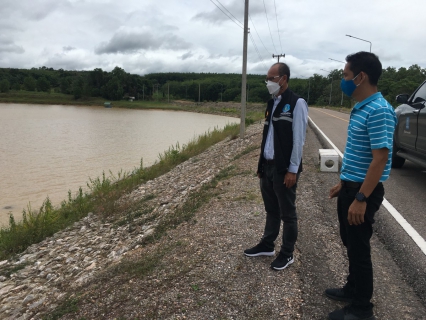 ไฟล์แนบ การประปาส่วนภูมิภาคสาขาท่าแซะ ลงพื้นที่ เพื่อสังเกตุการณ์และติดตามปริมาณน้ำดิบ ณ อ่างเก็บน้ำวัดน้ำ ตำบลชุมโค อำเภอปะทิว จังหวัดชุมพร