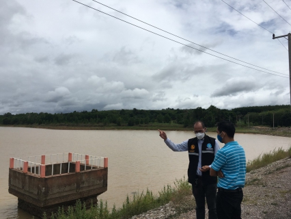 ไฟล์แนบ การประปาส่วนภูมิภาคสาขาท่าแซะ ลงพื้นที่ เพื่อสังเกตุการณ์และติดตามปริมาณน้ำดิบ ณ อ่างเก็บน้ำวัดน้ำ ตำบลชุมโค อำเภอปะทิว จังหวัดชุมพร
