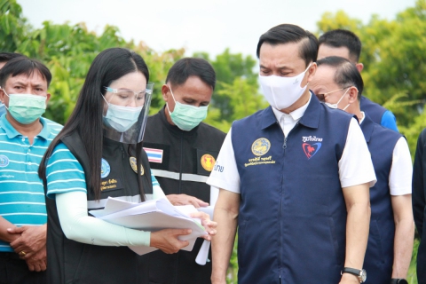 ไฟล์แนบ มท. 2 ตรวจสภาพแหล่งน้ำ กปภ.สาขาสุวรรณภูมิ จังหวัดร้อยเอ็ด หลังชาวบ้านร้องน้ำประปาไม่พอใช้ แนะ กปภ.ขุดลอกทำแก้มลิงกักเก็บน้ำ บูรณาการ สทนช.นำแผนขุดลอกแหล่งน้ำสาธารณะ เข้าที่ประชุมเพื่อขอสนับสนุนงบประมาณ