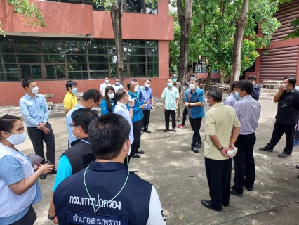 ไฟล์แนบ กปภ.สาขาสามพราน เข้าร่วมวางแผนและจัดเตรียมพื้นที่ในการจัดทำโรงพยาบาลสนาม ณ โรงเรียนเซนต์โยเซฟอินเตอร์เทคโนโลยี อ.สามพราน จ.นครปฐม