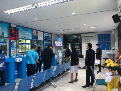 ไฟล์แนบ การประปาส่วนภูมิภาคสาขาบางสะพาน ร่วมต้อนรับคณะเจ้าหน้าที่ตรวจประเมินการรักษามาตรฐานการให้บริการของศูนย์-ราชการสะดวกในสังกัดกระทรวงมหาดไทย  ณ  การประปาส่วนภูมิภาคสาขาบางสะพาน