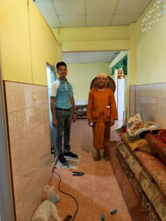 ไฟล์แนบ การประปาส่วนภูมิภาคสาขาตะกั่วป่า ดำเนินการเปลี่ยนท่อภายในให้กับวัดบางมรา 