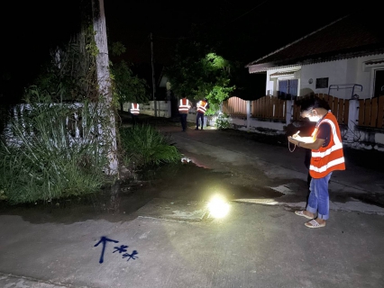 ไฟล์แนบ กปภ.สาขากำแพงเพชร ลงพื้นที่หาท่อแตก-ท่อรั่ว ตามแผนปฎิบัติการลดน้ำสูญเสีย 