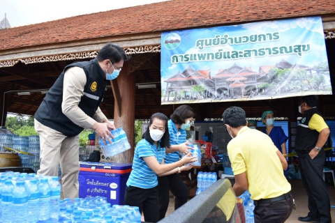 ไฟล์แนบ กปภ.สาขาอุบลราชธานี มอบน้ำดื่มบรรจุขวดเพื่อใช้ในโรงพยาบาลสนามแจระแม  ศูนย์พักคอยเพิ่มทองอินทร์บริรักษ์ และที่ว่าการอำเภอเมืองอุบลราชธานี
