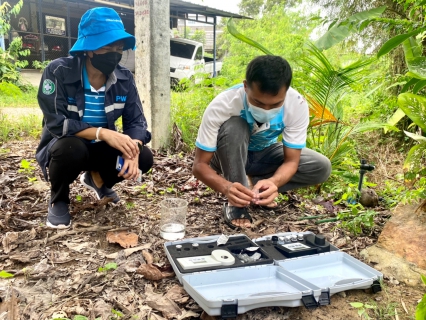 ไฟล์แนบ การประปาส่วนภูมิภาคสาขากระบี่ เข้าดำเนินการตรวจสอบคุณภาพน้ำประปา ณ โรงพยาบาลสนามแห่งที่ 1 อาคารโกเมน ตำบลอ่าวนาง อำเภอเมืองกระบี่ จังหวัดกระบี่ 
