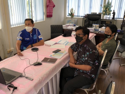 ไฟล์แนบ กปภ.สาขาภูเก็ต ร่วมประชุมผ่านสื่ออิเล็กทรอนิกส์ (Video Conference) การประชุมเพื่อหารือการดำเนินการตามมาตรการบริหารจัดการน้ำของจังหวัดภูเก็ต 