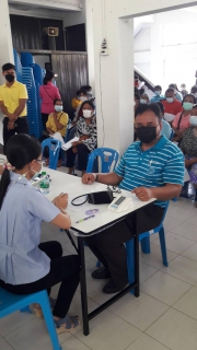 ไฟล์แนบ กปภ.สาขาศีขรภูมิสนับสนุนน้ำดื่ม โครงการ ให้ความรู้ ให้เลือด...ให้ชีวิต