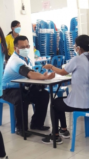 ไฟล์แนบ กปภ.สาขาศีขรภูมิสนับสนุนน้ำดื่ม โครงการ ให้ความรู้ ให้เลือด...ให้ชีวิต