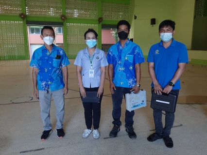 ไฟล์แนบ การประปาส่วนภูมิภาคสาขาชุมพร ร่วมตรวจสอบคุณภาพน้ำประปา ตามมาตรฐาน ณ พื้นที่ศูนย์พักคอย โรงเรียนศรียาภัย 2 ต.นาชะอัง อ.เมือง จ.ชุมพร