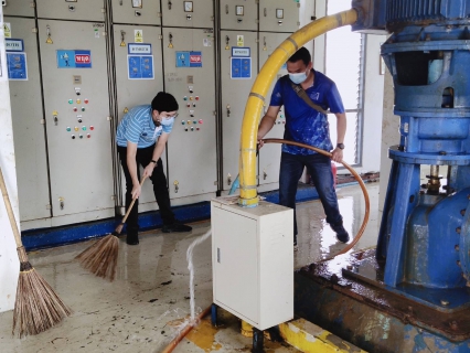ไฟล์แนบ กปภ.สาขาอุบลราชธานี จัดกิจกรรม 5 ส. บริเวณสถานีผลิตน้ำท่าวังหิน