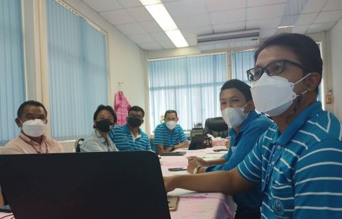 ไฟล์แนบ กปภ.สาขาภูเก็ต ร่วมประชุมเพื่อนำเสนอปัญหาและแนวทางในการแก้ปัญหาของแต่ละสายงาน 