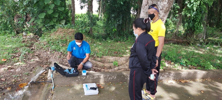 ไฟล์แนบ การประปาส่วนภูมิภาคสาขาชุมพร ร่วมตรวจวัดคุณภาพน้ำประปาในระบบจ่ายน้ำ ณ มณฑลทหารบกที่44 ค่ายเขตอุดมศักดิ์ ต.วังใหม่ อ.เมือง จ.ชุมพร