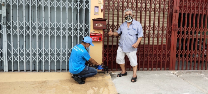 ไฟล์แนบ ตรวจสอบประตูน้ำรั่วและปิดไม่สนิท ส่ง Mr.ประปาตรวจสอบทันที สร้างความประทับให้ลูกค้า