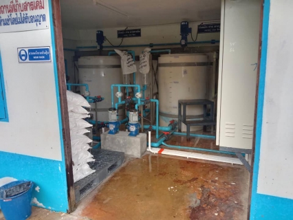 ไฟล์แนบ การประปาส่วนภูมิภาคสาขาตราด ดำเนินการล้างถังตกตะกอน ,ห้องจ่ายสารเคมี และทำความสะอาดรอบบริเวณอาคาร ณ.สถานีผลิตน้ำบ่อไร่