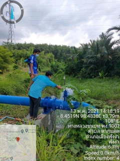 ไฟล์แนบ กปภ.สาขาพังงา ลงพื้นที่ระบายตะกอนในเส้นท่อ