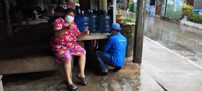 ไฟล์แนบ กปภ.สาขากำแพงเพชร สร้างความประทับให้ลูกค้าเกินความคาดหวัง ตรวจสอบน้ำไม่ไหล ท่ามกลางฝนตกหนัก