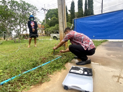 ไฟล์แนบ การประปาส่วนภูมิภาคสาขากระบี่ เข้าดำเนินการตรวจสอบคุณภาพน้ำประปา ณ โรงพยาบาลสนามแห่งที่ 3 โรงพยาบาลพลบดี (ม.การกีฬาแห่งชาติ วิทยาเขตกระบี่) ตำบลกระบี่ใหญ่ อำเภอเมืองกระบี่ จังหวัดกระบี่ 