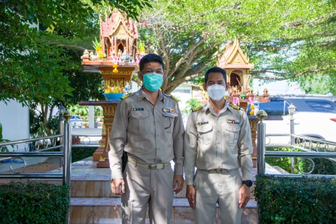 ไฟล์แนบ วันจันทร์ที่ 4 ตุลาคม 2564 กปภ.สาขากาญจนดิษฐ์ ให้การต้อนรับนายสุรพงศ์ สมหวัง ผู้จัดการการประปาสว่นภูมิภาคสาขาเกาะสมุยในการแต่งตั้งให้ดำรงตำแหน่งผู้จัดการการประปาส่วนภูมิภาคสาขากาญจนดิษฐ์ ตามคำสั่งที่ คำสั่ง กปภ. ที่ 676/2564 ลงวันที่ 1 ตุลาคม 2564