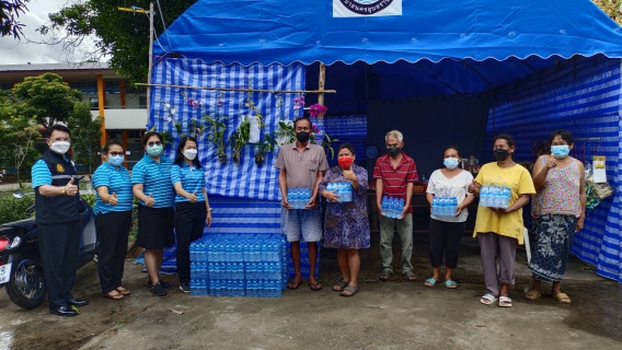ไฟล์แนบ กปภ.สาขาอุบลราชธานี ลงพื้นที่มอบน้ำดื่มบรรจุขวดตราสัญลักษณ์ กปภ.  ให้แก่ประชาชนผู้ประสบอุทกภัย ณ ศูนย์พักพิงชั่วคราว