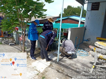 ไฟล์แนบ กปภ.สาขาภูเก็ต ลงพื้นที่บริเวณใกล้เคียงโรงเรียนอ่าวน้ำบ่อ ตำบลวิชิต อำเภอเมืองภูเก็ต จังหวัดภูเก็ต เพื่อตรวจวัดแรงดันน้ำที่เหมาะสมตามมาตรฐานการให้บริการของกปภ .