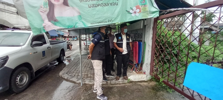 ไฟล์แนบ กปภ.สาขาสมุทรสาคร ลงพื้นที่ตรวจสอบสาเหตุ และแก้ปัญหาน้ำไหลอ่อน