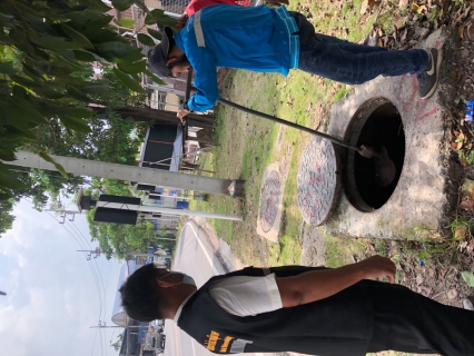 ไฟล์แนบ กปภ.สาขาสมุทรสาคร ลงพื้นที่ตรวจสอบสาเหตุ และแก้ปัญหาน้ำไหลอ่อน